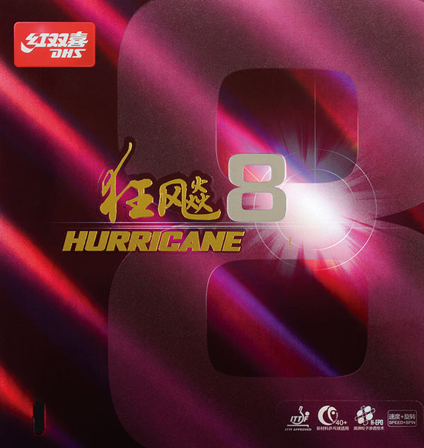 DHS HURRICANE 8 T. T. RUBBER