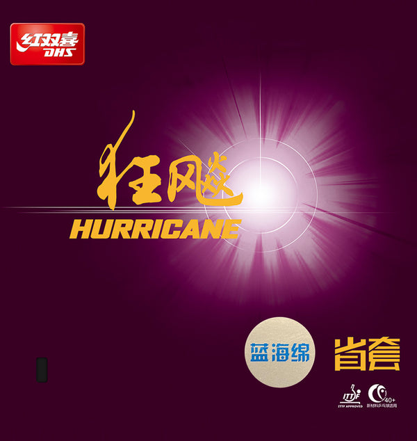 DHS HURRICANE 3 PROVINCIAL EDITION T. T. RUBBER (BLUE SPONGE)